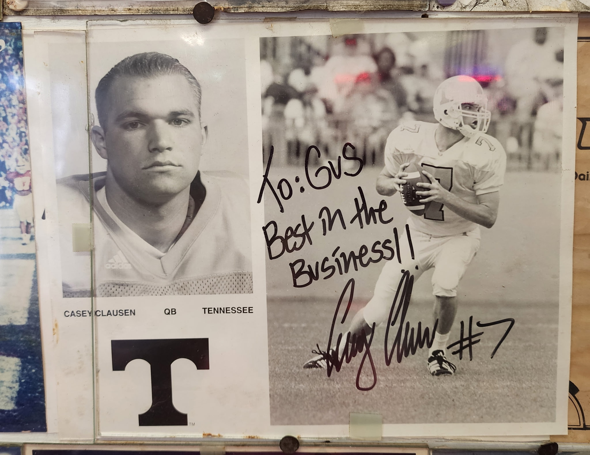 Casey Clausen — QB #7